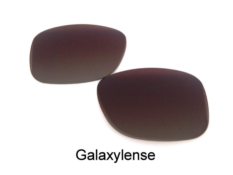 GALAXYLENSE عدسات بديلة من جالاكسي لنظارات أوكلي هولبروك ملونة بني قطبية 100% UVAB - Image 4